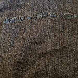 Oversized Charcoal Wrap